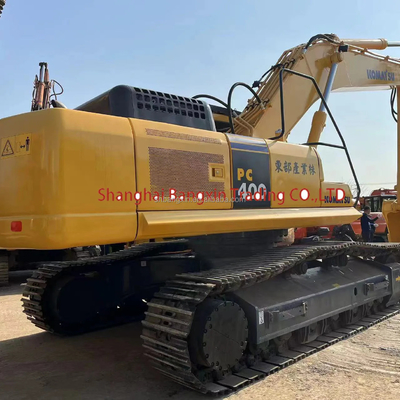 Маленькая машина используется мини экскаватор Komatsu PC400-7 в с оригинальным гидравлическим клапаном