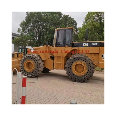 Подержанный колесный погрузчик CAT 966F с низким рабочим временем 0-2000 весом 20000-21000 кг