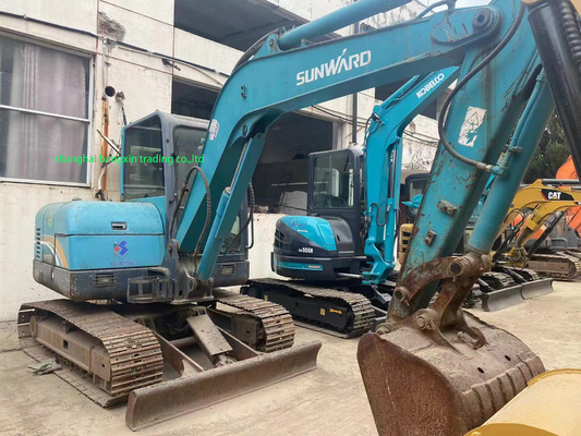 Sunward SWE60 мини экскаватор с оригинальным гидравлическим клапаном и 0,23 м3 емкостью ведра