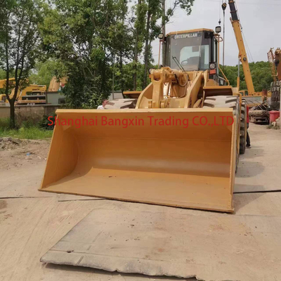 Подержанный колесный погрузчик CAT 966F с низким рабочим временем 0-2000 весом 20000-21000 кг