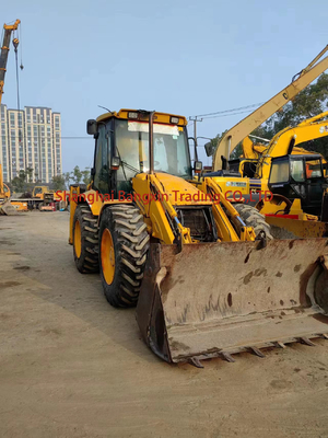4 тонны рабочая масса Использованная машина JCB 4CX Backhoe Loader Excavating Loader