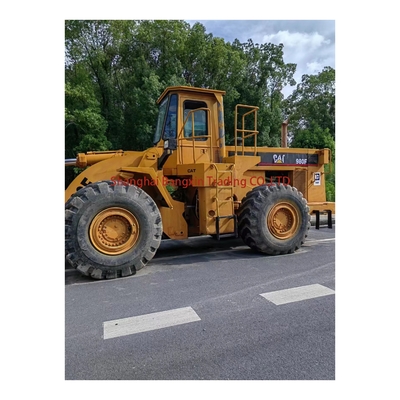 Подержанный колесный погрузчик CAT980F с высокой мощностью и гидравлической стабильностью