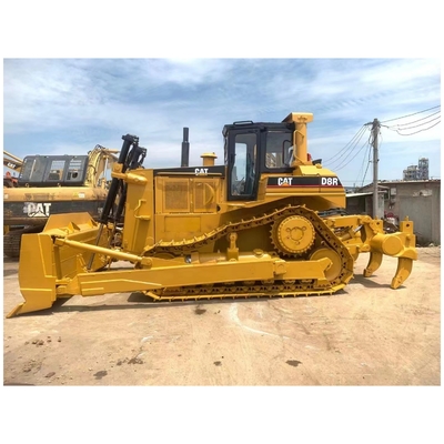 Использованный дозер CATERPILLAR D8R Сильная мощность и гидравлическая стабильность Оригинальный японский