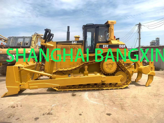 Использованный дозер CATERPILLAR D8R Сильная мощность и гидравлическая стабильность Оригинальный японский
