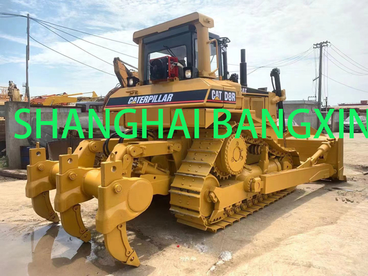 Использованный дозер CATERPILLAR D8R Сильная мощность и гидравлическая стабильность Оригинальный японский