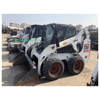 44.7 КВ вторая рука мини-слайд-загрузчик BOBCAT S185 мини-скид-стеер для подходящих цен