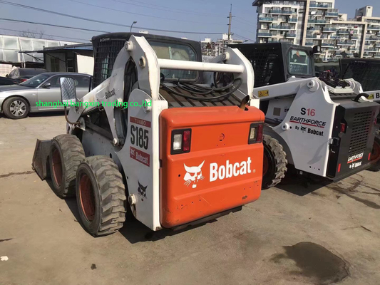 44.7 КВ вторая рука мини-слайд-загрузчик BOBCAT S185 мини-скид-стеер для подходящих цен