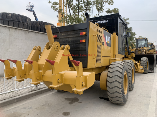Низкие часы работы Кот Грейдер использованный Caterpillar 140H Землянильер с двигателем Cummins