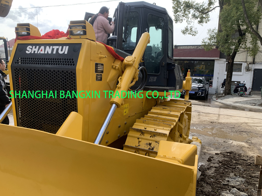 Использованный бульдозер Shantui SD16 с высокой мощностью и гидравлической стабильностью в хорошем состоянии