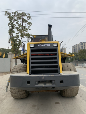 Япония происхождение 21тонна использованные Komatsu WA470 колесные погрузчики номинальная нагрузка 7 тонн готовы к работе