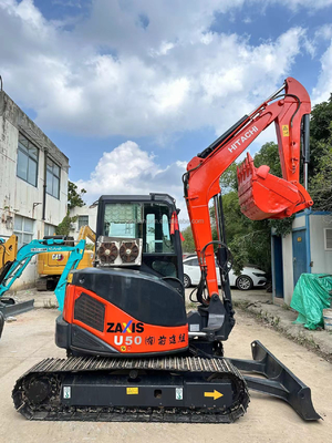 Маленькая машина использовался мини экскаватор Hitachi zx50U в течение 7 дней гарантия поставки