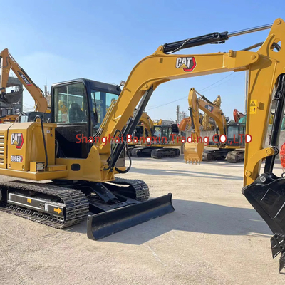 Маленькая машина используется мини экскаватор CAT 306E2 все функции нормальный оригинальный гидравлический клапан