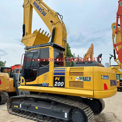 Оригинальный гидравлический цилиндр Komatsu PC200 мини экскаватор в отличном состоянии