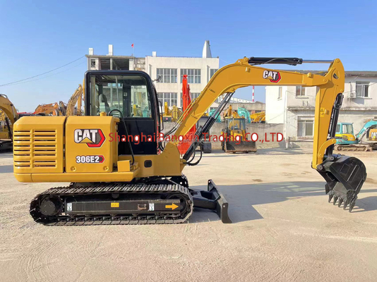 Маленькая машина используется мини экскаватор CAT 306E2 все функции нормальный оригинальный гидравлический клапан