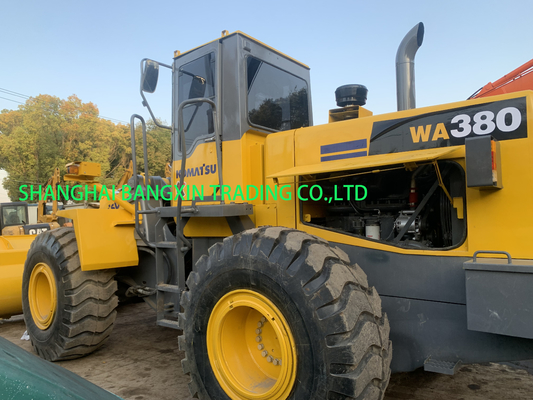 Подержанная коробка погрузчиков Komatsu WA380 с бесплатной доставкой и сроком доставки 7 дней