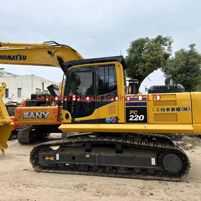 Мини экскаватор Komatsu PC220-8 с двигателем Cummins Сильная мощность и гидравлическая стабильность