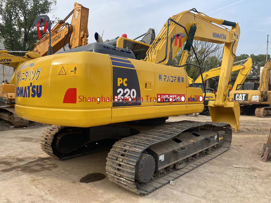 Мини экскаватор Komatsu PC220-8 с двигателем Cummins Сильная мощность и гидравлическая стабильность
