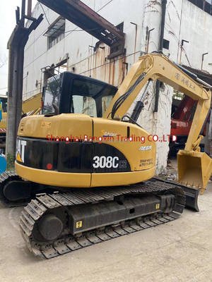 Использованный экскаватор CAT 308C с емкостью 0.3 м3 в отличном состоянии