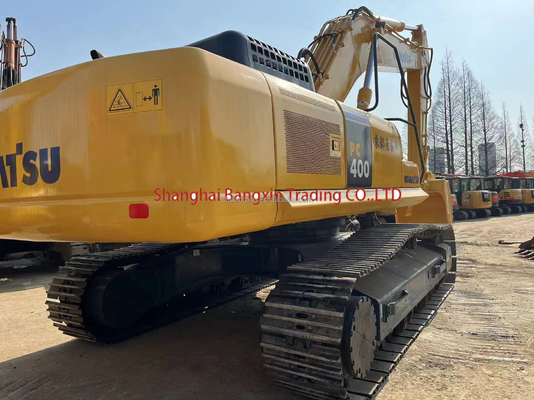 Маленькая машина используется мини экскаватор Komatsu PC400-7 в с оригинальным гидравлическим клапаном