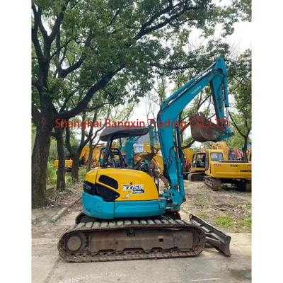 KUBOTA KX155 мини экскаватор 5 тонн подержанный с оригинальным гидравлическим клапаном