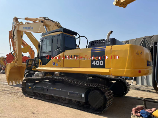 Маленькая машина используется мини экскаватор Komatsu PC400-7 в с оригинальным гидравлическим клапаном