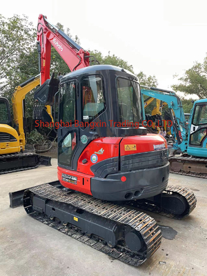 Вторая рука KUBOTA KX155-3z 5 тонны Маленький кавальщик Использованный мини экскаватор