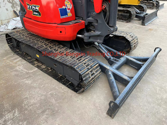 Вторая рука KUBOTA KX155-3z 5 тонны Маленький кавальщик Использованный мини экскаватор