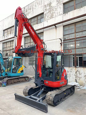 Вторая рука KUBOTA KX155-3z 5 тонны Маленький кавальщик Использованный мини экскаватор