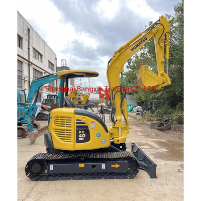 Komatsu PC40MR мини экскаватор с оригинальным гидравлическим клапаном и 0,23 м3 емкостью ведра