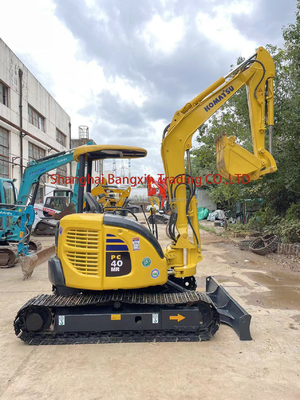 Komatsu PC40MR мини экскаватор с оригинальным гидравлическим клапаном и 0,23 м3 емкостью ведра