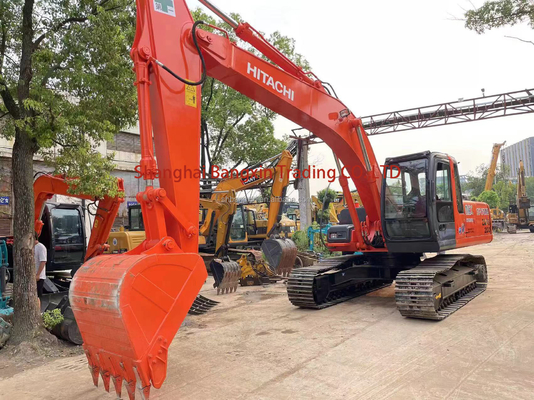 20-тонный экскаватор Hitachi zx200 с высокой мощностью и гидравлической стабильностью в Шанхае