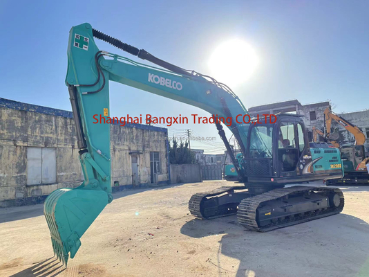 20-тонный использованный экскаватор Kobelco SK200-6E в Японии с двигателем ISUZU и сертификацией EPA/CE