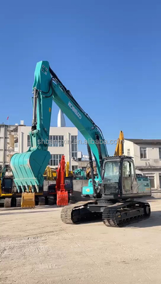 20-тонный использованный экскаватор Kobelco SK200-6E в Японии с двигателем ISUZU и сертификацией EPA/CE