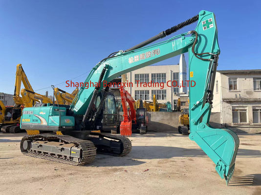 20-тонный использованный экскаватор kobelco sk200-6e с сроком доставки 7 дней и всеми нормальными функциями