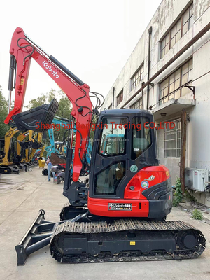 KUBOTA KX155-3z 5 тонн использованный мини-экскаватор с емкостью 0.23 м3 и большой мощностью