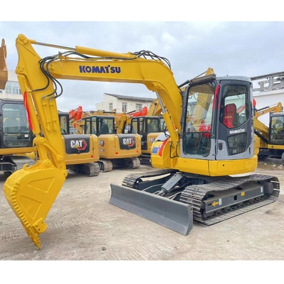 Подержанный мини экскаватор Komatsu PC78US с оригинальным гидравлическим цилиндром и бесплатной доставкой