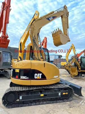 8 тонн CAT 308C мини экскаватор с оригинальным гидравлическим насосом EPA/CE сертифицирован и готов