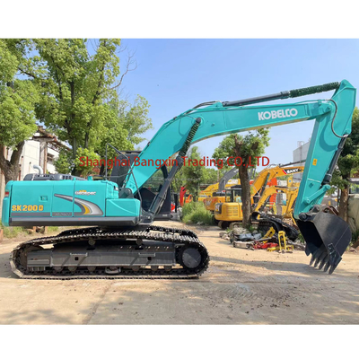 Использованный экскаватор Kobelco SK200-8 с сертификацией EPA/CE и вместимостью 1 м3