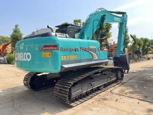 Использованный экскаватор Kobelco SK200-8 с сертификацией EPA/CE и вместимостью 1 м3