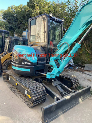 Все функции нормальные 99% Kobelco SK55 мини экскаватор для высокой конкуренции