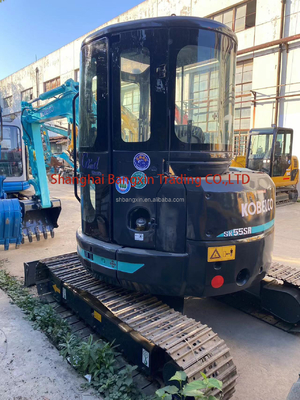 Все функции нормальные 99% Kobelco SK55 мини экскаватор для высокой конкуренции
