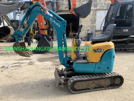 Оригинальный японский мини экскаватор KUBOTA U008 Все функции нормальные и сертифицированные EPA/CE