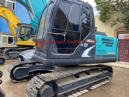 Использованный экскаватор Kobelco SK140 с рабочей массой 14 тонн в хорошем состоянии