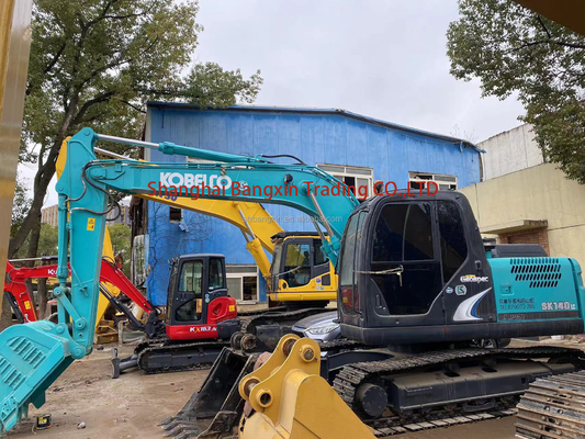 Использованный экскаватор Kobelco SK140 с рабочей массой 14 тонн в хорошем состоянии