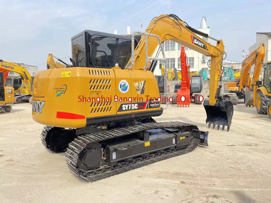 SANY SY75C мини экскаватор 7500 кг Машина вес и компактный дизайн