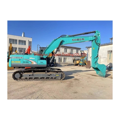 Подержанный экскаватор Kobelco SK200 идеально подходит для ваших строительных проектов