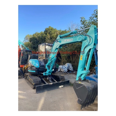 7 дней Время поставки Использованный мини экскаватор Kobelco SK55SR с оригинальным гидравлическим цилиндром