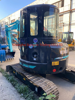 7 дней Время поставки Использованный мини экскаватор Kobelco SK55SR с оригинальным гидравлическим цилиндром