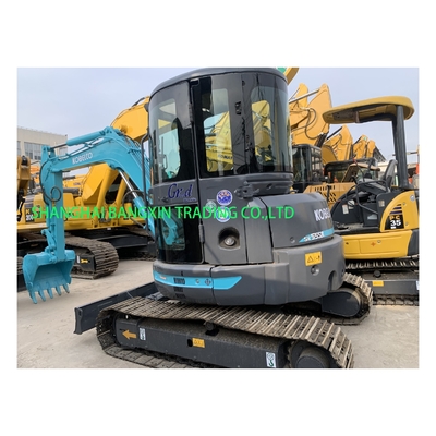 хорошее состояние Kobelco SK55SR мини экскаватор высокая мощность и гидравлическая стабильность