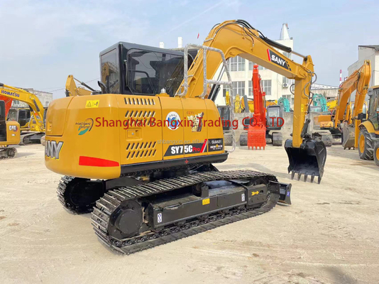 Использованный экскаватор SANY SY75C год 2020 все функции нормальные бесплатная доставка